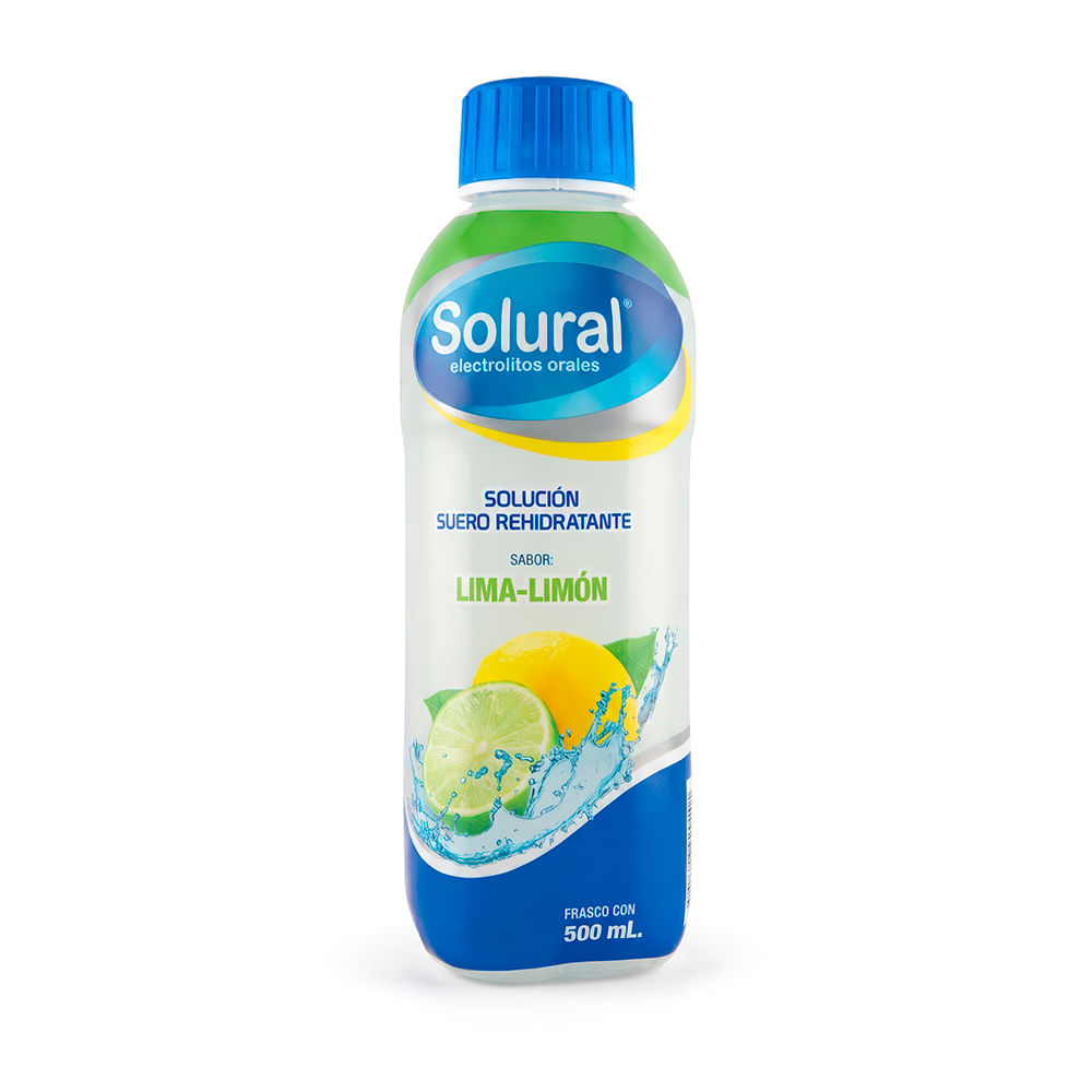 ELECTROLITOS ORALES LIMA / LIMON 500ML 1 PIEZA